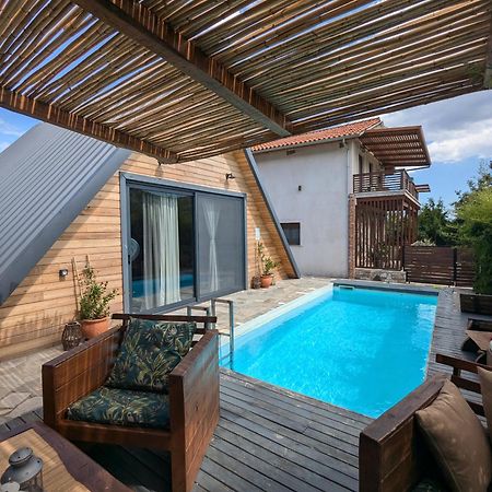 Unique Wooden Villa With Pool Олімпіада Екстер'єр фото